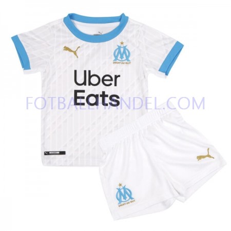 Barn Fotballdrakter Olympique de Marseille Hjemme 2020-21 Kortermet